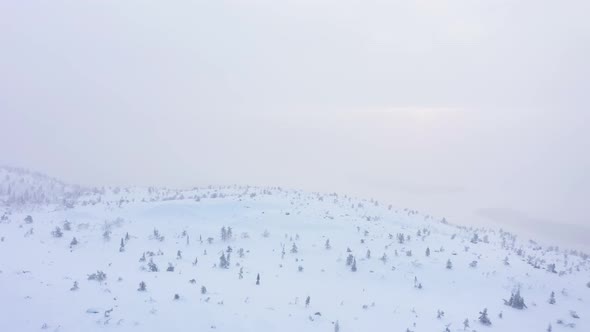 Volosyanaya Hill in Winter