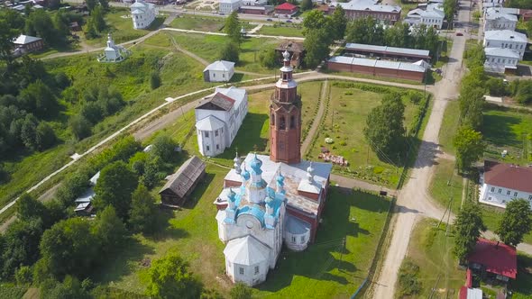 Russian Church in small town