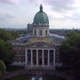 A Drone View of the Entrance to the Imperial War Museum in London - VideoHive Item for Sale