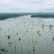 Aerial Footage Of Square​ Lake In Angkor Wat Cambodia - VideoHive Item for Sale