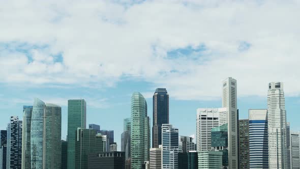 4K Time lapse of Financial District