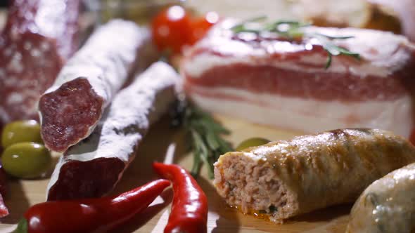 Fresh and Declicious Antipasto Meat Appetizers