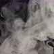 White smoke on a black background - VideoHive Item for Sale