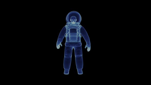 The Hologram of an Astronaut