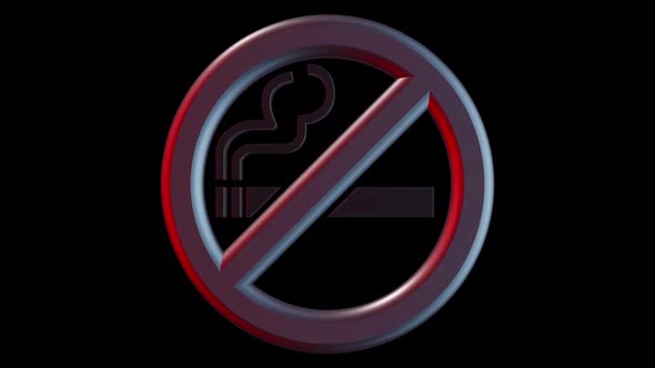 Cigarette No Smoking Symbol