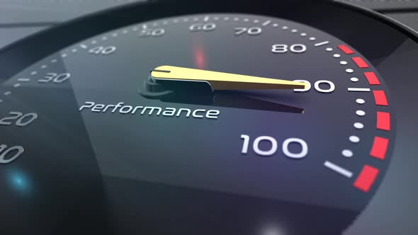 Performance Indicator Speedometer