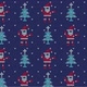 Knitted Pattern Santa And Christmas Tree - VideoHive Item for Sale