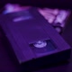 Old Vhs Vcr Tape On A Turntable Retro Vibe Purble Lights - VideoHive Item for Sale