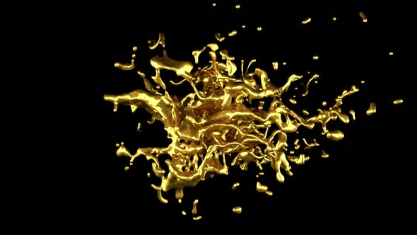 Golden Splash Reveal alt