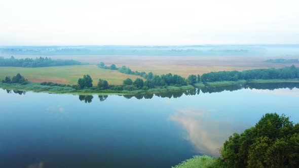 Beautiful Landscape Of Lake Murozhnitskoe 12