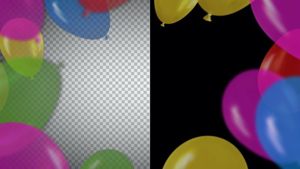 Balloons Frame and Transitions alt