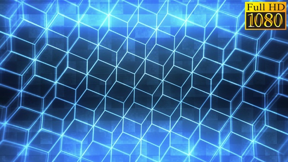 Geometric Retro Background Vj Loops V1