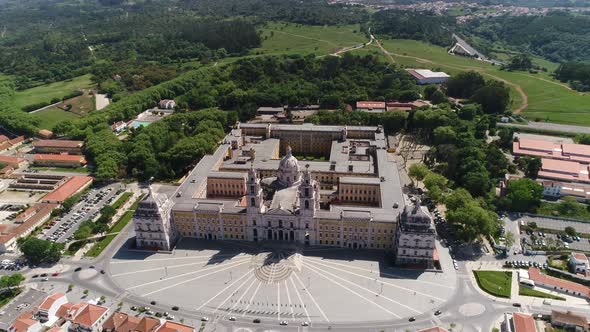 Convent of Mafra Aerial View