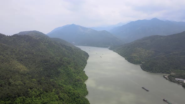 The Yangtze River, Aerial China