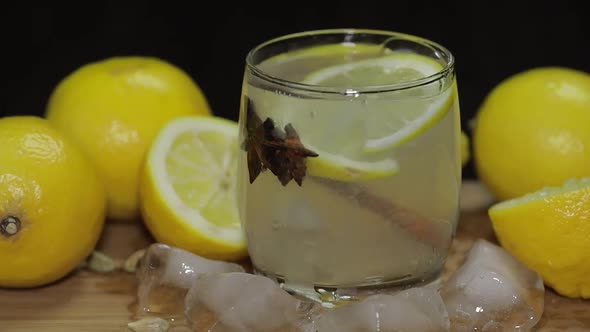 Add a Slice of Lemon To a Cocktail