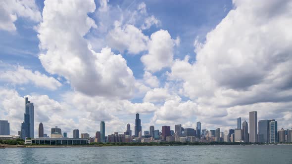 Chicago Cityscape - Summer Time Lapse