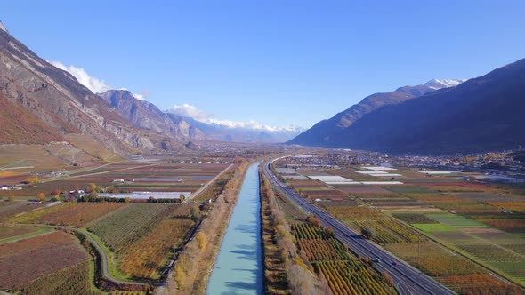 Valais Wine Region Switzerland's Largest Vineyard and Wine Production Area