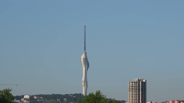 Digital Radio and Television Tower on The Little Camlica Hill