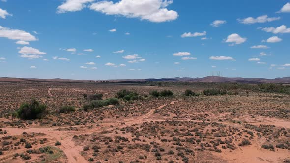 Dry, desert country in outback New South Wales