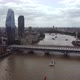 Drone View of the River Thames in the Business District of London - VideoHive Item for Sale