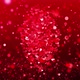 Glamour Red Heart Shapes Particles Background Saint Valentine’s Day and Wedding Videos Seamless Loop - VideoHive Item for Sale