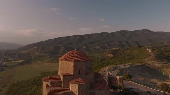 Jvari Monastery Which is Sixthcentury Georgian Orthodox Monastery