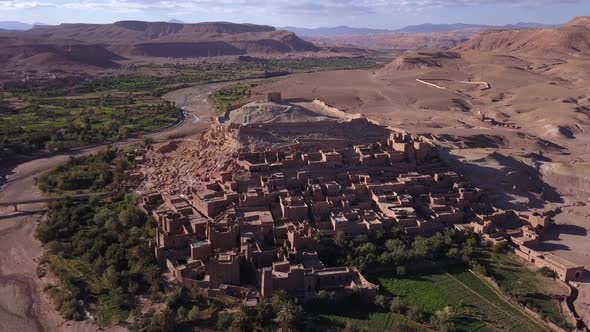 AERIAL: Ait Ben Haddou in Morocco