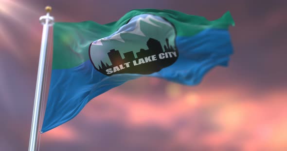 Salt Lake City Flag, United States