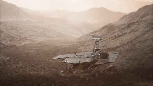 Opportunity Mars Exploring the Surface of Red Planet alt