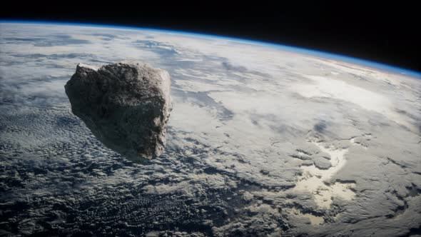 Dangerous Asteroid Approaching Planet Earth alt