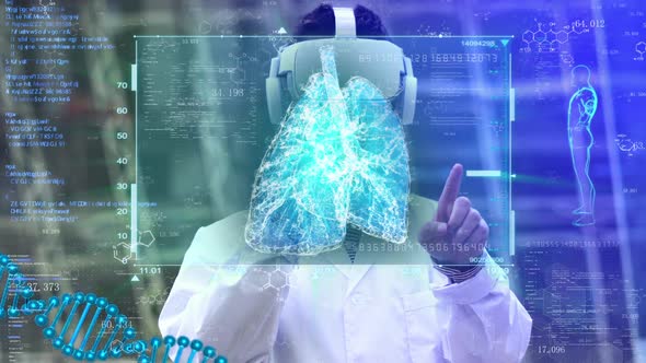 Research On Vr Virtual Reality Medicine Of Lung Disease