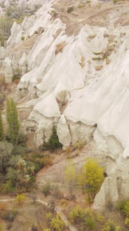 Cappadocia Landscape Aerial View