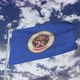 Minnesota Flag With Sky - VideoHive Item for Sale
