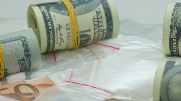 Monetary Profit from the Sale of Cocaine and Tablets