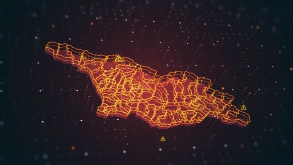 Georgia Map Danger Pack HD alt