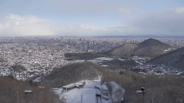 City In Winter