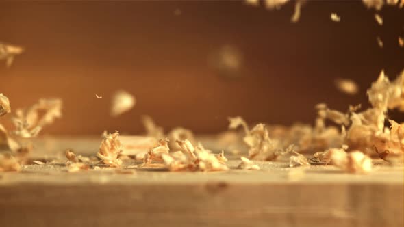 Sawdust Falls on the Table