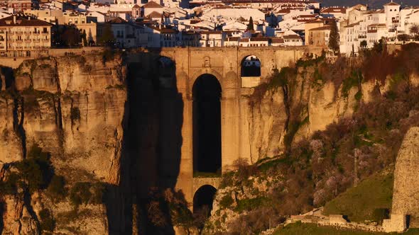 Bridge in Ronda, Andalusia, Spain.