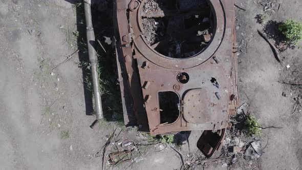 Destroyed Russian Military Equipment During the War in Ukraine