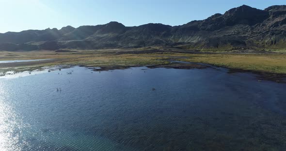 Kleifarvatn Lake in Iceland