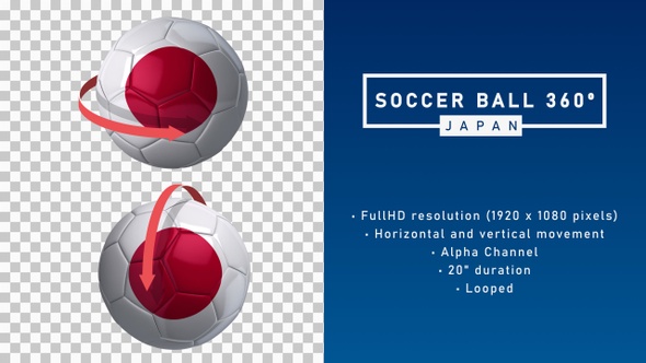 Soccer Ball 360º - Japan alt