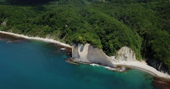 Skala Kiseleva is a Natural Monument on the Territory of the Tuapse District of the Krasnodar