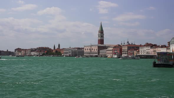 Panoramic View of San Giorgio Maggiore Island and St