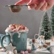 Cup of hot chocolate and gingerbread stars cookies - VideoHive Item for Sale