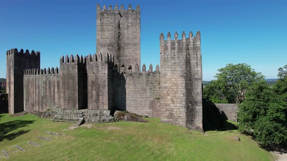 Medieval Castle of Guimarães, Portugal