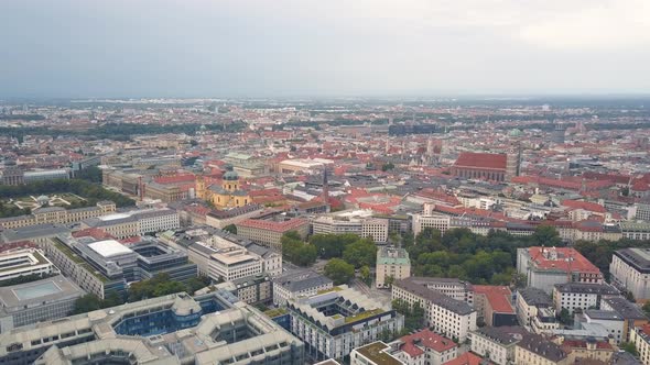 Flying Above Munich