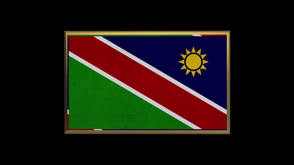 Namibia 3D Flag