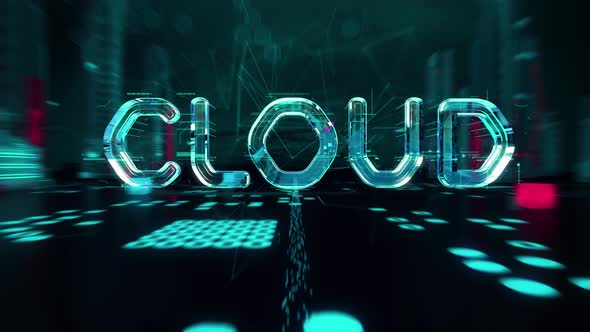 Database with Digital Technology Concept alt