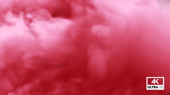 Large Scale Soft Red Smoke Streaming