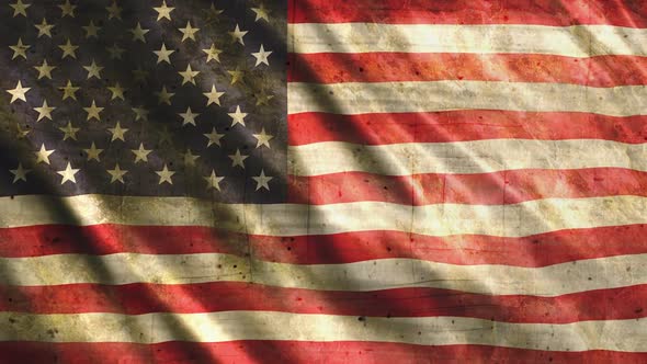 United States Of America-USA Flag Grunge